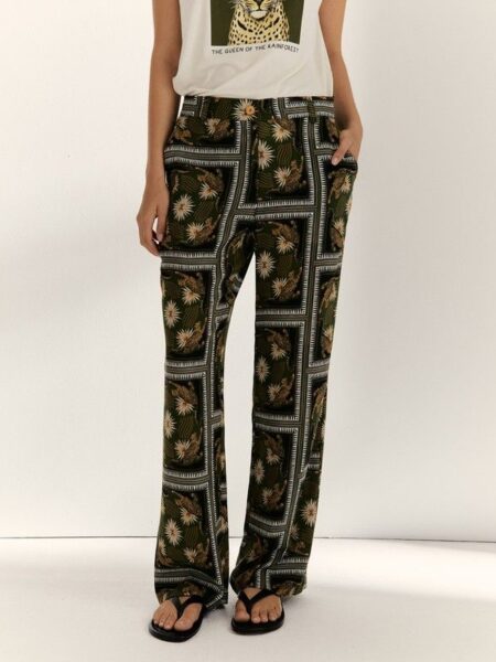 pantalón Paz Torras flores 429
