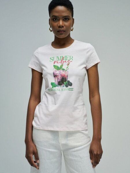 camiseta Salsa summer vibes 21011266