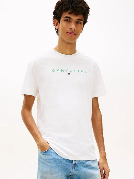 camiseta Tommy logo bordado 20744 v26