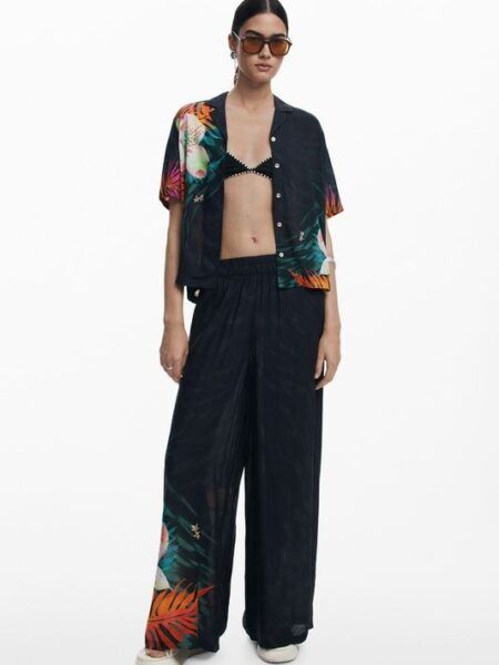 camisa Desigual manga corta estampada 26swcw36