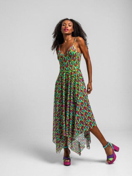 vestido Lolina picos loros ss26-09-17